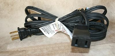 Replacement for 2 ProngSocket Aftermarket Pioneer Reel to Reel Power Cord