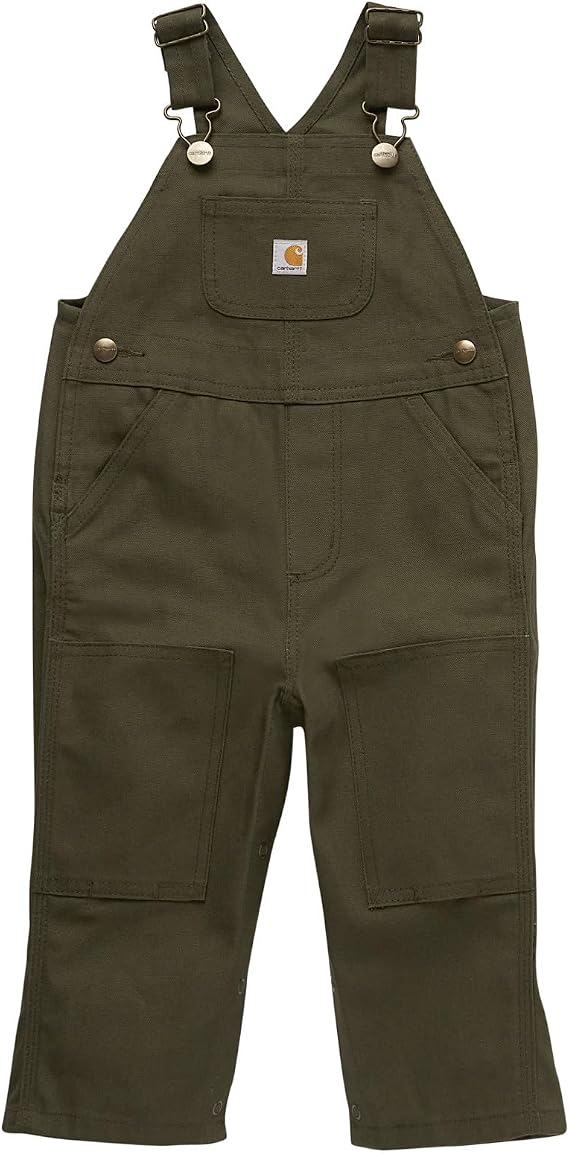 Carhartt Boys Loose Fit Canvas Bib Overalls