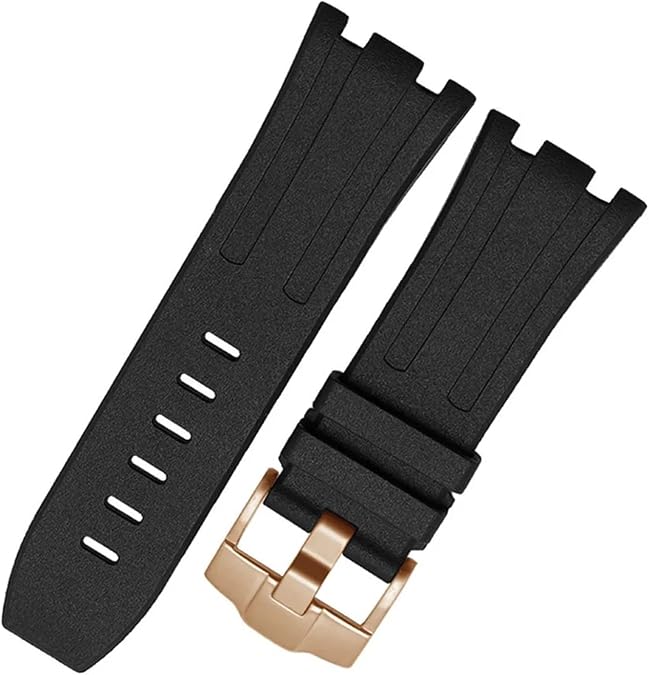 Rubber Watchband For Audemars Piguet Watch Strap Men Silicone Wrist Band Bracelet Accessories For 15703 28mm Silicone Watch Band