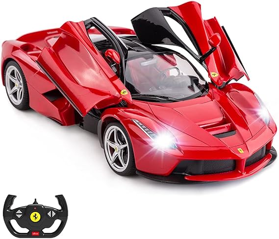 Rastar 1:14 Remote Control Car Ferrari La Ferrari Man Door Opening 2.4 Ghz 4.8V Usb Illuminated