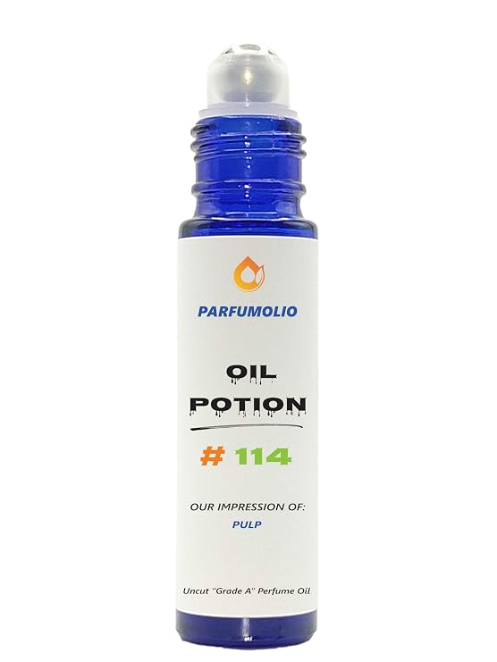 Oil Potion # 114 Inspired by PULP Replica Fragrance Unisex Uncut Grade A Fragrance Body Oil Dupe Concentrated Long Lasting Roll-On 10ml / 0.33 oz