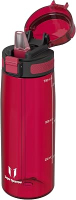 Super Sparrow Drinking Bottle 750 ml - Tritan Water Bottle - BPA-Free - Ideal Sports Bottle - Straw Drinking Bottle for Sports, Outdoor and Camping - Lightweight, Sustainable