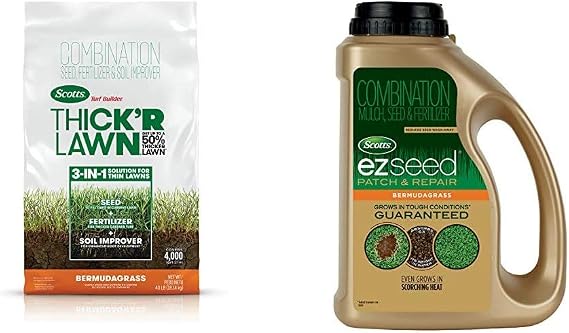 Scotts Turf Builder Thick'R Lawn 40 LB EZ Seed Patch & Repair for Bermudagrass