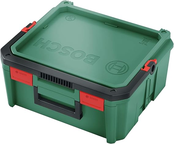 Bosch Home and Garden alet kutusu (elektrikli aletler için, SystemBox | M beden, aksesuar kutusu ile uyumlu, küçük ve orta, bandrollü
