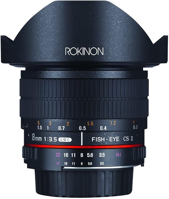 Rokinon HD8M 8mm F3.5 Fisheye Lens for MFT