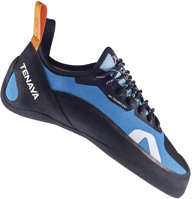 Tenaya Tanta Lace Rock Climbing Shoes, (M 13.0, W 14.0) Blue
