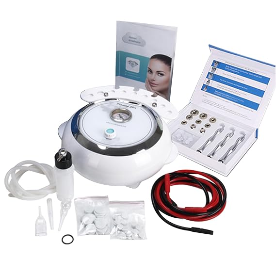 3 in 1 Diamond Microdermabrasion Machine, Diamond Dermabrasion Machine, Facial Skin Care Salon, Face Massage w/Vacuum & Spray