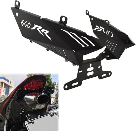 Motorcycle License Plate Holder Bracket Rear Fender Frame Tail Tidy Decoration Kit for Honda CBR600RR CBR 600 RR 2007 2008 2009 2010 2011 2012