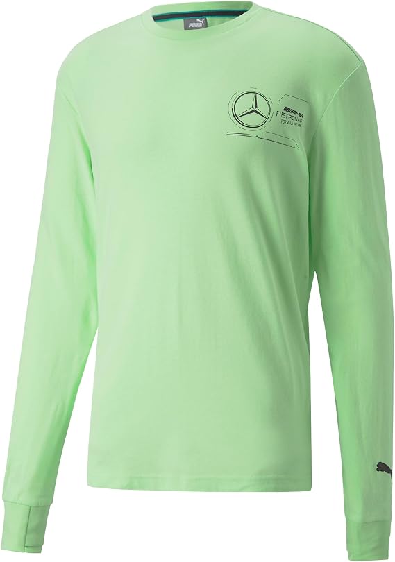 Puma Mens Mercedes Amg-Petronas Formula 1 Graphic Long Sleeve T-Shirt