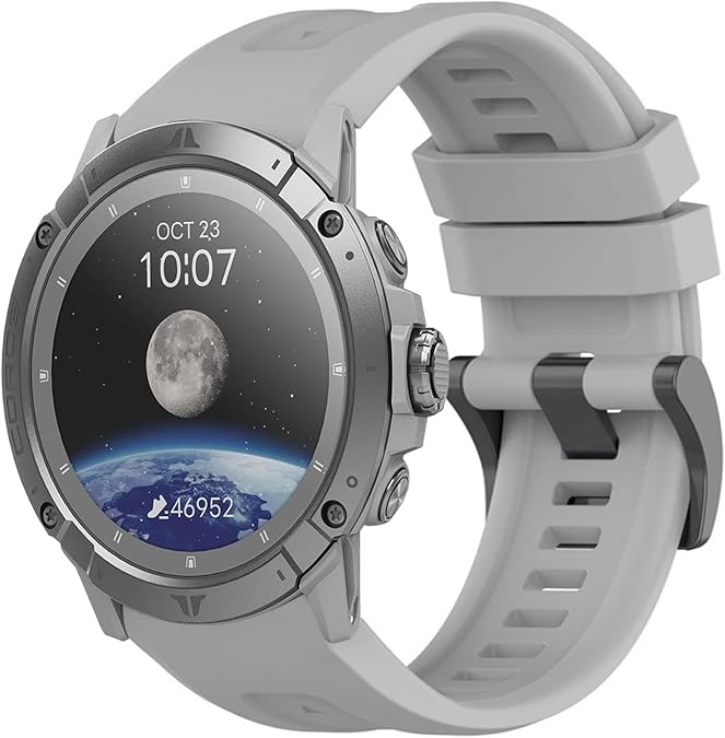 Watch Strap Compatible with COROS VERTIX 2/2S Sport Silicone Replacement Band