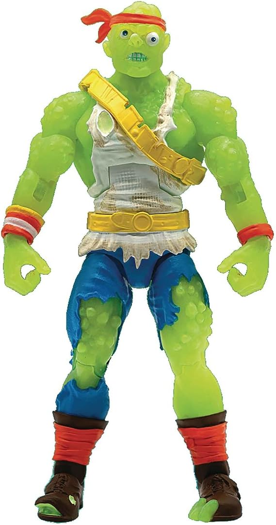 Super7 Toxic Crusader Ultimates: Radioactive Red Rage Toxie Action Figure,Multicolor