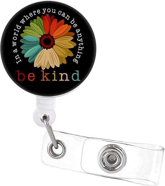 Badge Reel Holder Retractable, Cute Funny Badge Reel, ID Nurse Badge Clip