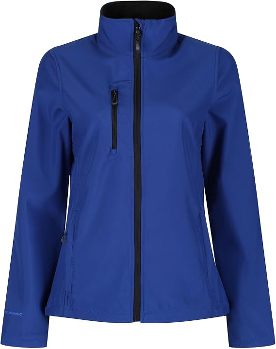 Regatta Womens/Ladies Honestly Made Softshell Jacket (6 US) (Royal Blue)