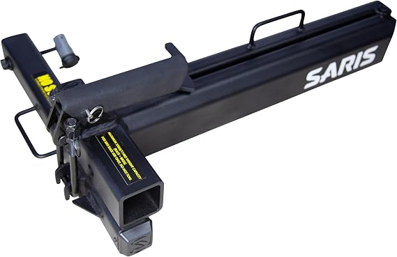 Swing Away Hitch Adapter by Saris | 2" Receiver, 250 lb Capacity | Easy Access & Foldable | Black Alloy Steel | Made in The USA