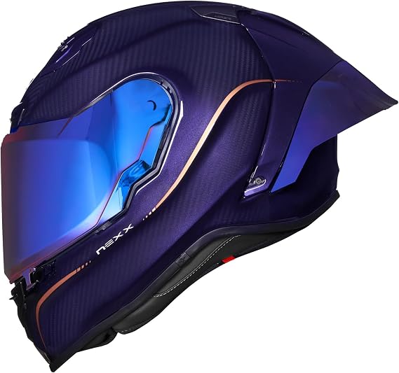 Nexx XR3R Helmet - Hagibis Carbon / Purple - X-Large