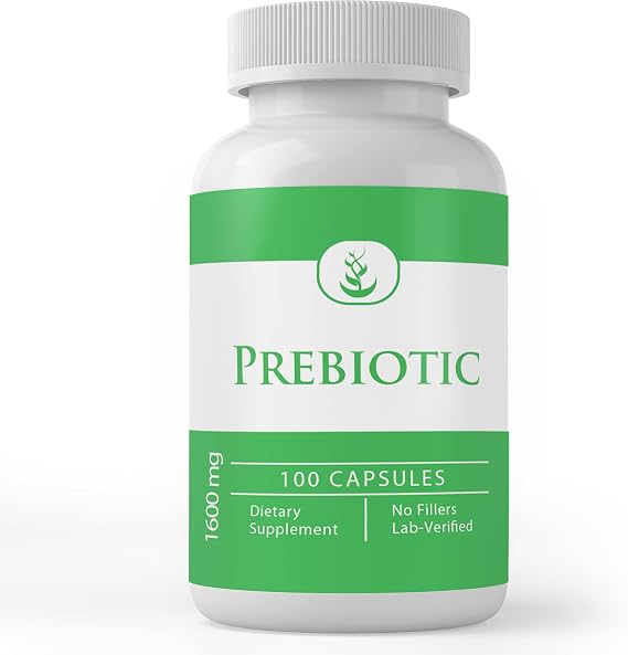 PURE ORIGINAL INGREDIENTS, Prebiotic, 100 Capsules | For dietary fiber intake and digestive support