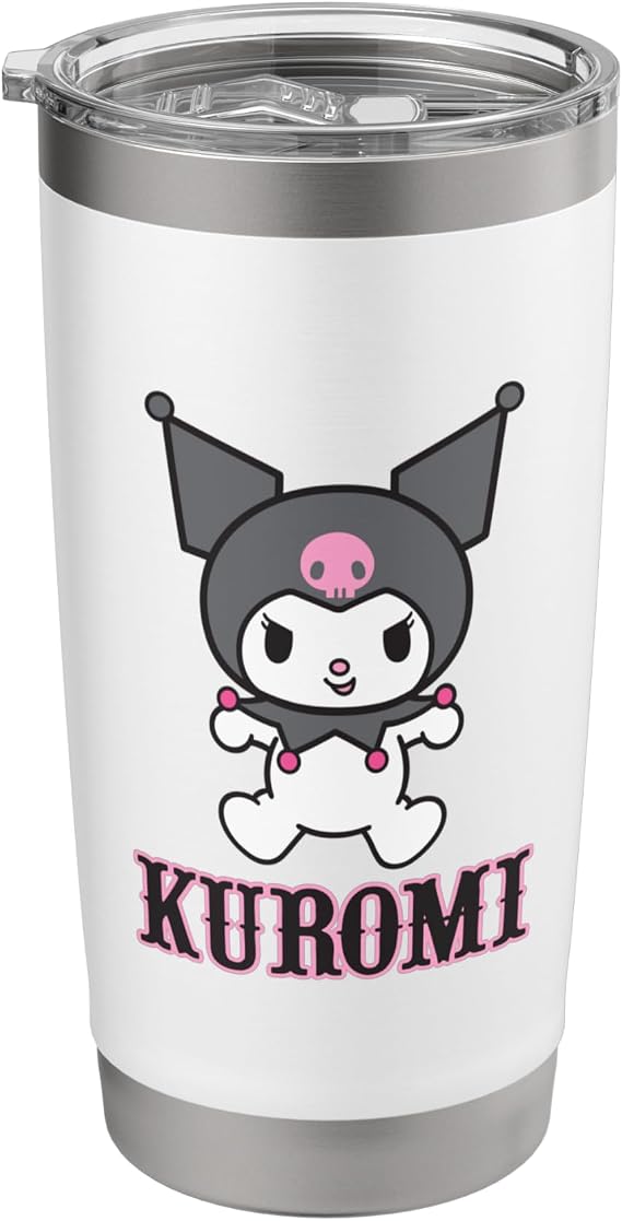 Kuromi Front & Back Stainless Steel Insulated Tumbler