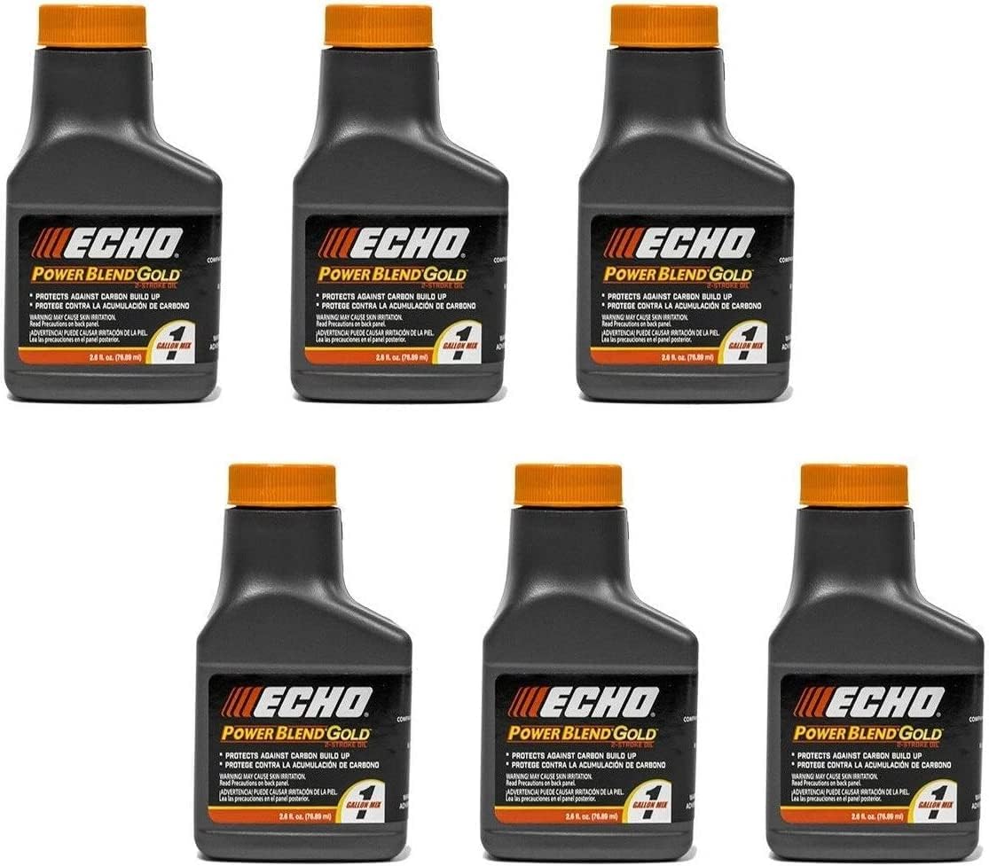 Echo 6450001 Power Blend 1 Gallon Oil Mix 50:1 6 Pack