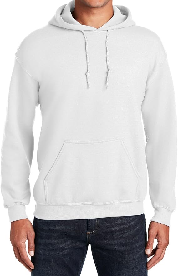 Men's HeavyBlend Cotton Hooded Sweatshirt Loose Fit Comfortable Long Sleeve Pullover Hoodies