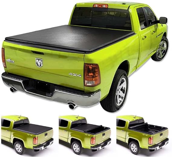 ORYX AUTO Soft Roll Up Tonneau Cover | Truck Bed Cover for 2009-2018 Dodge Ram 5 ft 7 in (67 in.) (No Ram Box Bed)