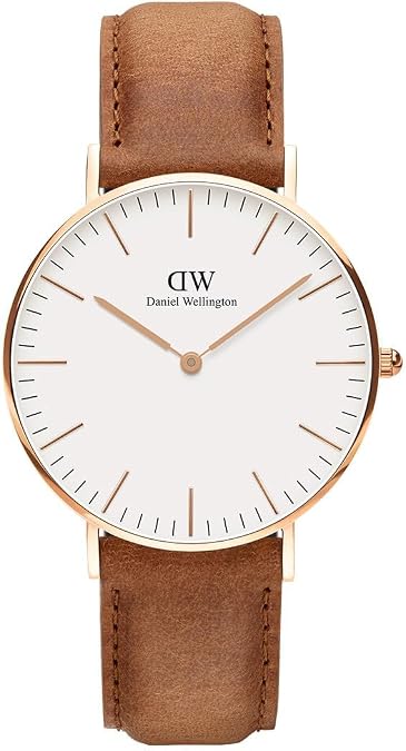 Daniel Wellington Classic Uhr Silver Leather