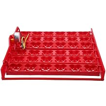 Pssopp Automatic Egg Turner, Rack Eggs Incubator Hatcher Bird Poultry Egg Turning Tray with Motor for Chickens Ducks s and Other Birds Quail(US)