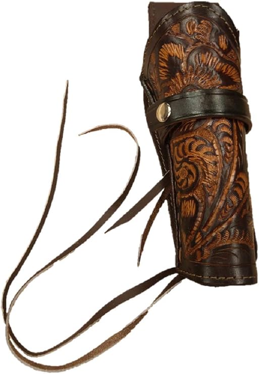 Sharpshooter 8 inch Tooled Drop Holster