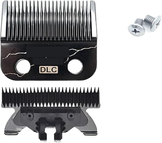 Hair Clipper DLC Blade，Compatible for JUCAI,JC06 8148 V003 H1 R66 M10,Compatible for Madeshow,Compatible for Wmark,Compatible for KULILANG,Compatible for VGR,(DLC 1set)