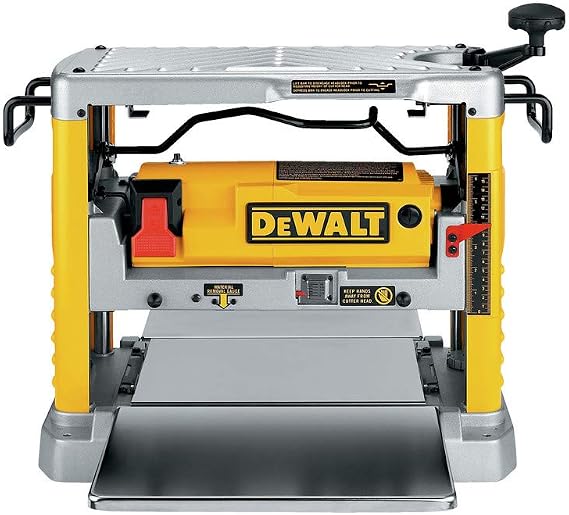 DEWALT Benchtop Planer, 15-Amp, 12-1/2-Inch, 3-Knife Cutter, 20,000 RPM, Corded (DW734)