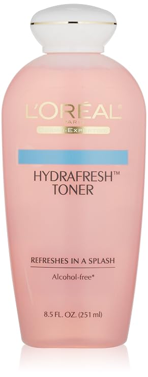L'Oreal Paris Skincare Hydrafresh Facial Toner, 8.5 oz.