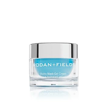 RODAN + FIELDS Hydra Mask Gel Cream | Overnight Hydration | Hydrating Gel & Hyaluronic Acid Peptide Face Mask | Moisturizing Overnight Cream | For All Skin Types