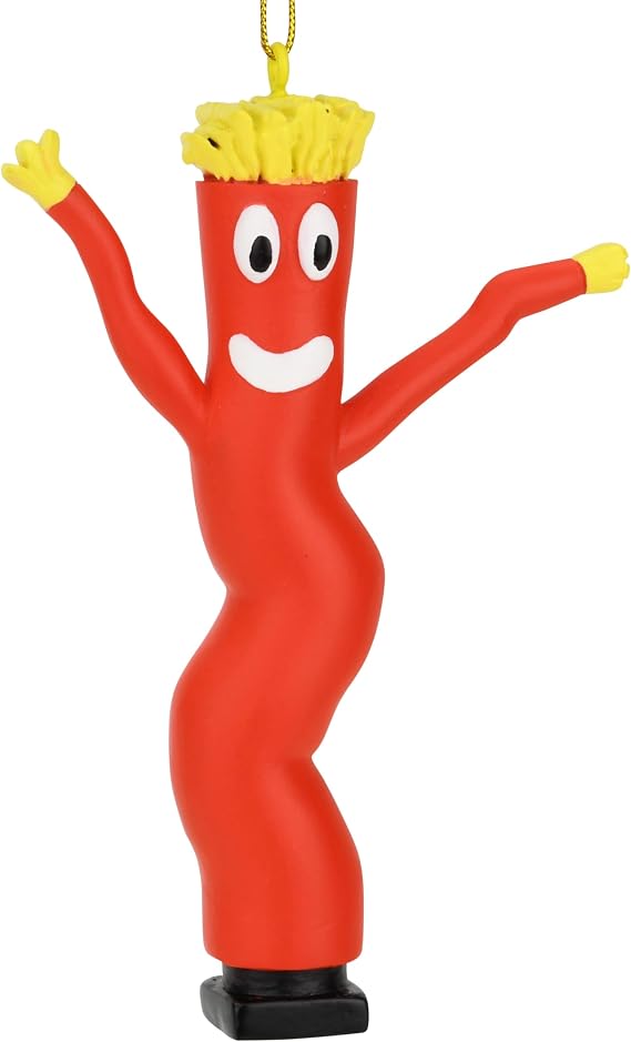 Tree Buddees Wacky Waving Inflatable Tube Man Funny Christmas Ornament Gift Idea