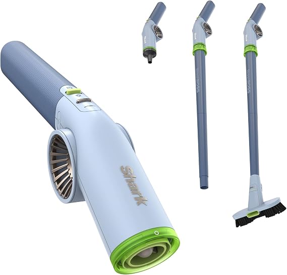 Shark BlastBoss All-in-One Cordless Air Blasting System, Sky AB2111UKBL