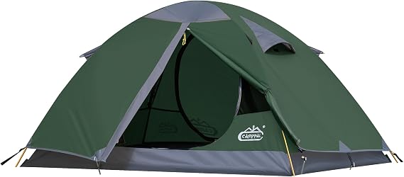 camppal 2 Person Backpacking Tent Waterproof Lightweight 2 Man Camping Tent