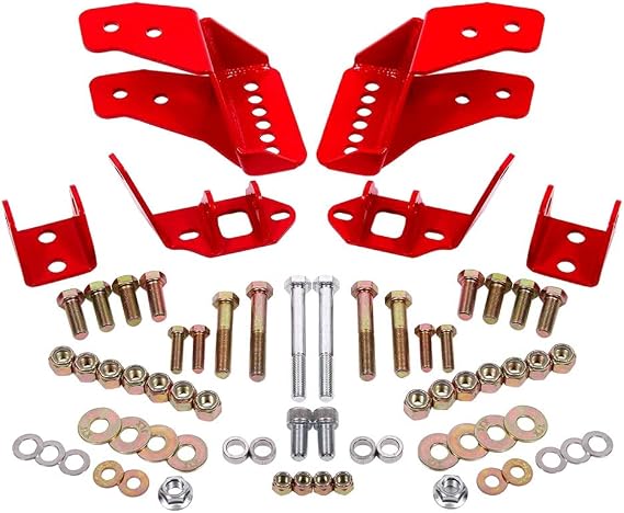 BMR Suspension - Coilover Conversion kit, Rear, Adjustable Shock mt, w/o CAB