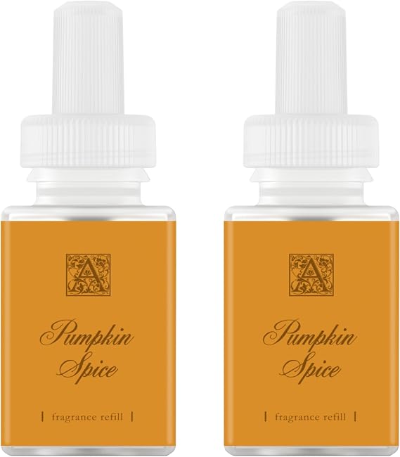 Pura x Aromatique Home Diffuser Refill, 2 Pack, Pumpkin Spice