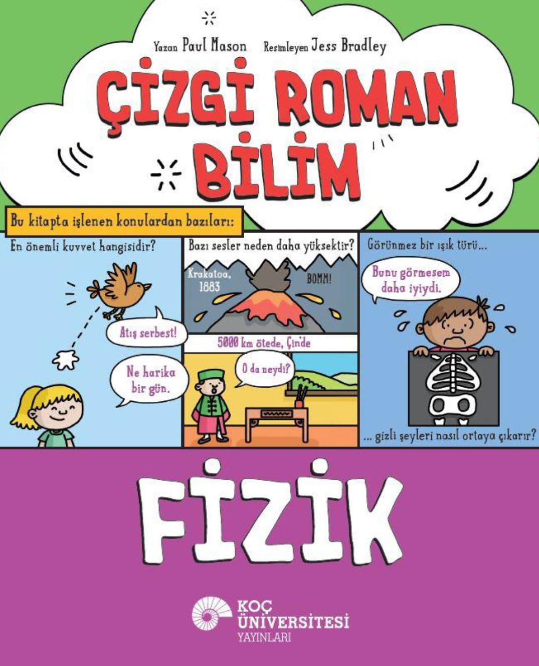 Çizgi Roman Bilim - Fizik Kağıt Kapak – 15 Nisan 2025