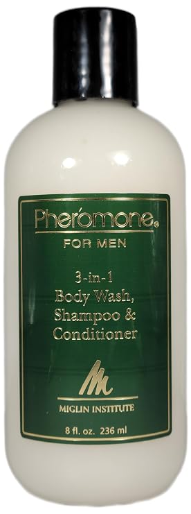 Pheromone For Men 3-in-1 Body Wash, Shampoo & Conditioner - 8 oz.