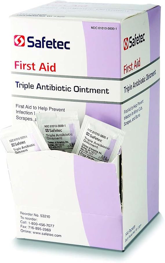 Triple Antibiotic-144-0.5 Gram Packet Box | 144 Count, Box