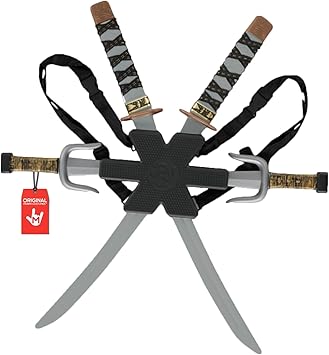 Morph BPA Free Ninja Swords Kids with Back Strap, Ninja Toy Sword for Kids, Toy Weapons