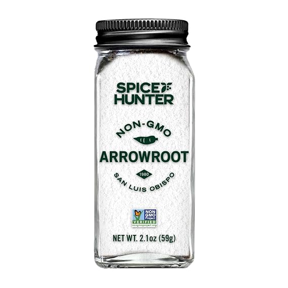 The Spice Hunter Arrowroot, Ground, 2.1 oz. jar