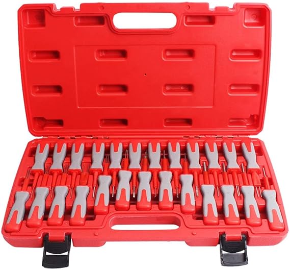25 Pcs Terminal Release Kit Connector Release Tool Automotive Wire Terminal Pin Removal Tool