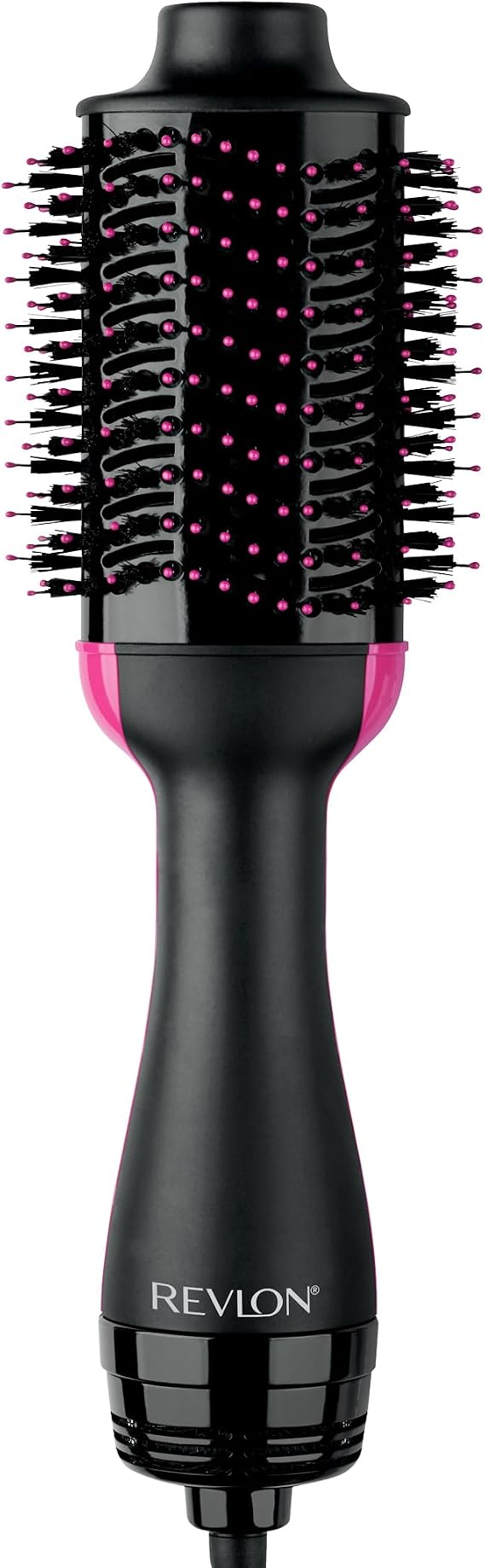 REVLON One-Step Volumizer Hair Dryer and Styler, 2.8 in Barrel, Black