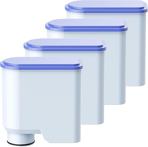 Water Filter for Philips Coffee Machine, 4 Water Filters for AquaClean