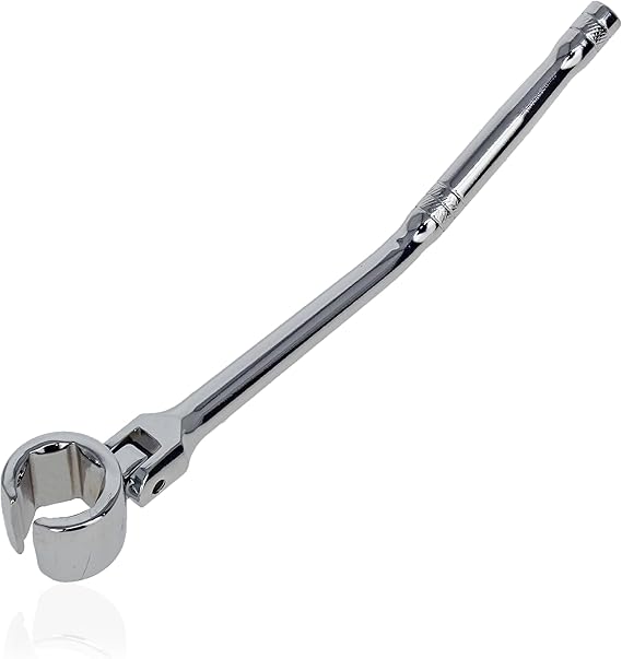 ABN 7/8in 22mm Flexible Head Oxygen Sensor Head Wrench, Forged Steel Heavy Duty