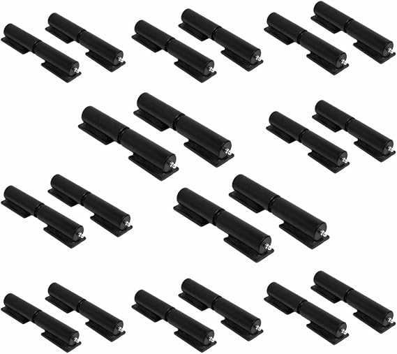 Barrel Gate Hinge 7" Heavy Duty Grease Zerk Fitting Welding Plate (Lot 10 Pair) Steel Barrel Hinges