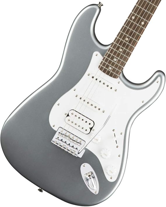Squier by Fender Affinity Stratocaster HSS Electric Guitar - Slick Silver, 0 (370700581)