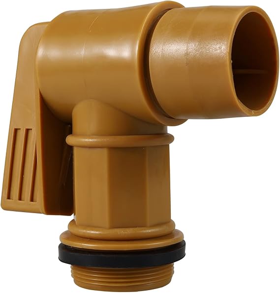 Drum Tap Kit with EPDM Gasket 2" Male Barrel Facet with EPDM Gasket for 55 Gallon Water Jug or Oil Drum Resistance to Chemical by GwenB