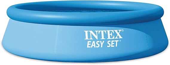 INTEX Easy Set 10ft x 30in Inflatable Ring Above Ground Swimming Pool