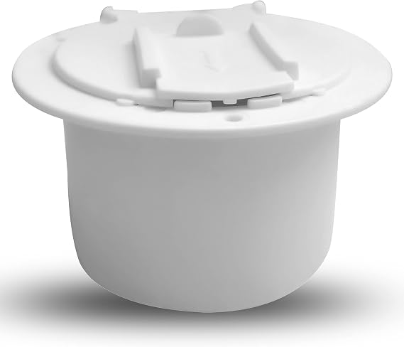 NU-SET | RV Electrical Cable Hatch | Electrical Cable Hatch | RV Accessories & Door Hardware,RV011 (White)